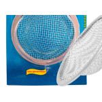 Ralinho Para Valvula Americana Zincado Overtime 3.1/2'' Azul - Kit C/12 Pecas