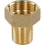 Bucha De Reversao Latao Amarelo Metais Rei 1/2''X3/4''