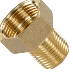 Bucha De Reversao Latao Amarelo Metais Rei 1/2''X3/4''