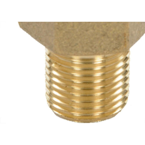 Bucha De Reversao Latao Amarelo Metais Rei 1/2''X3/4''