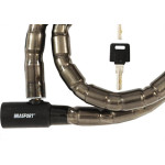 Cadeado Para Moto Brasfort Com Chave 22Mm X1,20M - 7013