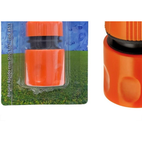 Engate Rapido Herc Pvc 1/2'' Com Stop - 3513