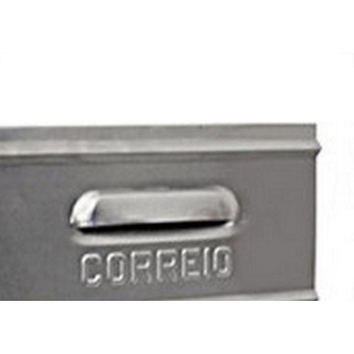 Caixa Carta Carmax Aluminio 1/2 Tijolo 2S-12 Frente