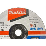 Disco Desbaste Makita - 7''X1/4''X7/8'' - D-19853