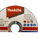 Disco Corte Ferro Makita 4.1/2''X3/32''X7/8'' D-19928 - Kit C/10 Pecas