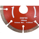 Disco Diamantado Makita Mak-Fast Segmentado Seco 105Mm - D08785