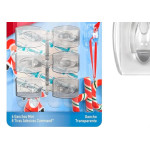 Gancho 3M Command Transparente 225G Mini Com 6 Pecas