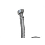 Engate Flexivel Malha Inox Alta Pressao Censi 40Cm - 7545