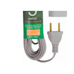 Extensao Ilumi Cordao Prolongador Paralelo 2 Polos 0,75Mm Cinza - 5M - 16813