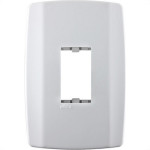 Placa Conjunto Modular Slim 4X2 - 1 Modulo Vertical Com Suporte 82060