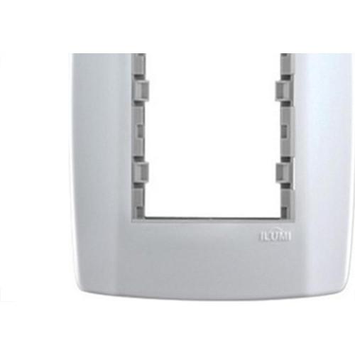 Placa Conjunto Modular Slim 4X2 - 3 Modulos Juntos Com Suporte 82100