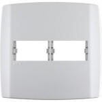Placa Conjunto Modular Slim 4X4 - 1 Modulo + 1Modulo Separados Horizontais Com Suporte 83060