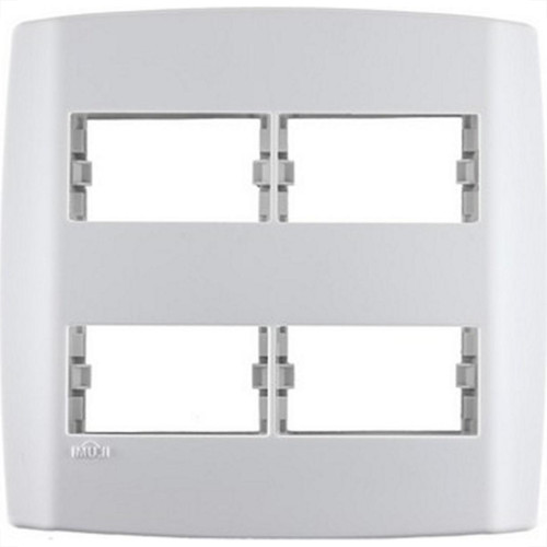 Placa Conjunto Modular Slim 4X4 - 2 Modulos + 2 Modulos Separados Com Suporte 83070