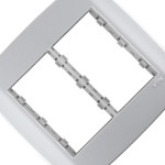 Placa Conjunto Modular Slim 4X4 - 3 Modulos + 3 Modulos Juntos Com Suporte 83090