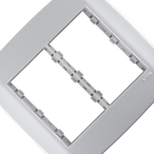 Placa Conjunto Modular Slim 4X4 - 3 Modulos + 3 Modulos Juntos Com Suporte 83090