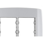 Placa Conjunto Modular Slim 4X4 - 3 Modulos + 3 Modulos Juntos Com Suporte 83090