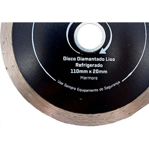 Disco Diamantado Thompson Liso Refrigerado 110Mm X 20Mm - 692
