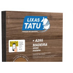 Lixa Madeira Tatu 180 - Kit C/50 Folhas
