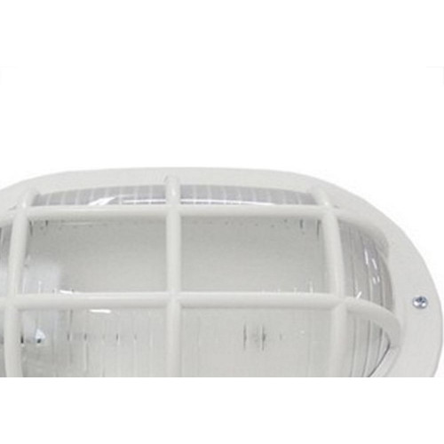 Luminaria Tartaruga Ilumi Pvc Branca 25W. - 250V. - 16110