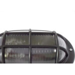 Luminaria Tartaruga Ilumi Pvc Preta 60W. 1611
