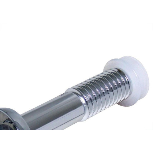 Tubo Ligacao Astra Cromado 20Cm Ajustavel