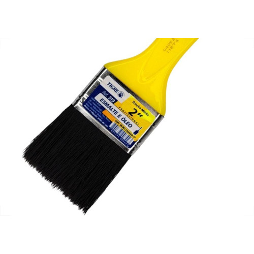 Pincel Trincha Pintura Tigre Ref.519   2'' - Kit C/12 Pecas