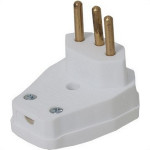 Pino Prensa Cabo Interneed 2 Polos+Terra 10A. Branco - 54573 - Kit C/10 Pecas