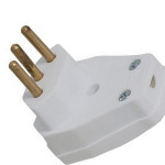 Pino Prensa Cabo Interneed 2 Polos+Terra 10A. Branco - 54573 - Kit C/10 Pecas