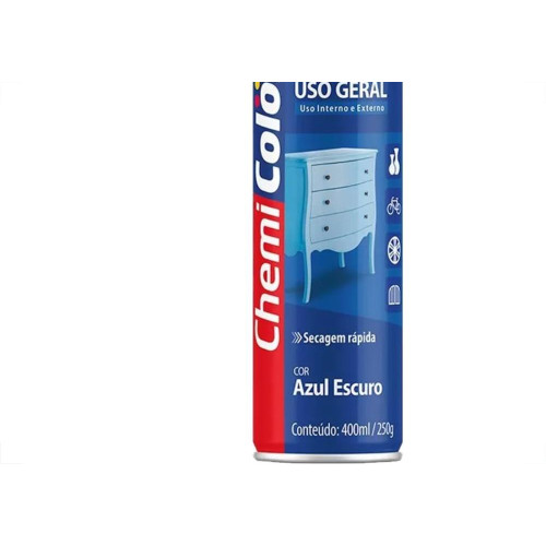 Spray Chemicolor Azul Escuro 400Ml/250G.
