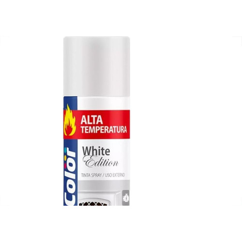 Spray Chemicolor Alta Temperatura Branco 350Ml/215G.