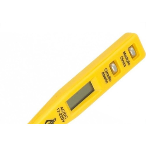 Chave Fenda Teste Digital Brasfort Com Display 12V. - 220V. - 8187