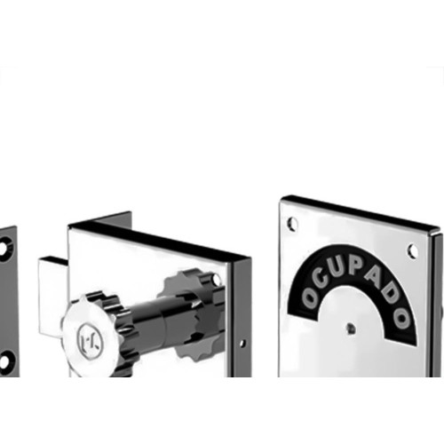 Tarjeta Livre/Ocupado Soprano Cromada