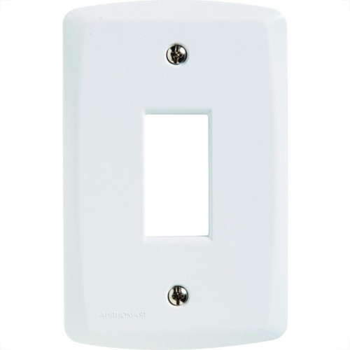 Placa Conjunto Modular Tramontina Lux 4X2 - 1 Modulo Vertical 57105003