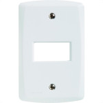 Placa Conjunto Modular Tramontina Lux 4X2 - 1 Modulo Horizontal 57105004