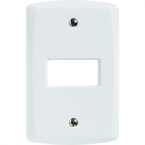 Placa Conjunto Modular Tramontina Lux 4X2 - 1 Modulo Horizontal 57105004