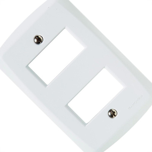 Placa Conjunto Modular Tramontina Lux 4X2 - 2 Modulos Separados 57105206