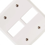 Placa Conjunto Modular Tramontina Lux 4X4 - 2 Modulos 57105/023