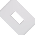 Placa Conjunto Modular Tramontina Liz 4X2 - 1 Modulo Vertical 57106/203