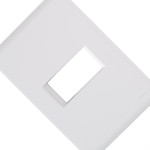 Placa Conjunto Modular Tramontina Liz 4X2 - 1 Modulo Horizontal 57106/204
