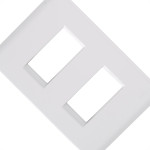 Placa Conjunto Modular Tramontina Liz 4X2 - 2 Modulos Separados 57106/206