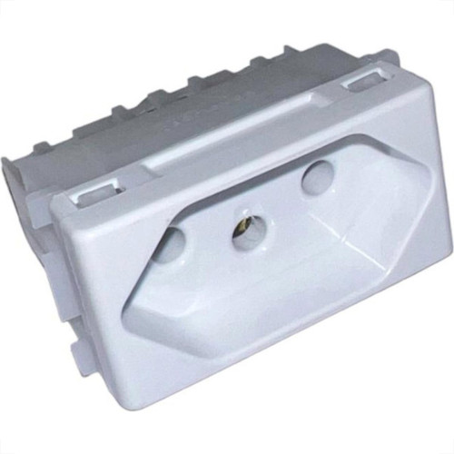 Modulo Tramontina Liz/Lux² 1 Tomada 2P+T. 10A. Branca - 57115/030