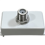 Modulo Tramontina Liz/Lux² Tomada Tv Sat Branca Para Fio Coaxial - 57115/042