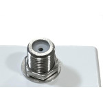 Modulo Tramontina Liz/Lux² Tomada Tv Sat Branca Para Fio Coaxial - 57115/042