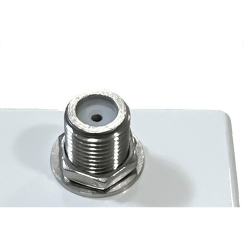 Modulo Tramontina Liz/Lux² Tomada Tv Sat Branca Para Fio Coaxial - 57115/042