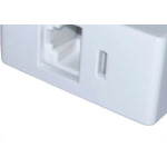 Modulo Tramontina Liz/Lux² Tomada Rj45 Branca - 57115/056