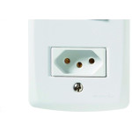Conjunto Tramontina Com Placa Lux2 1 Paralelo + Tomada 2P+T. 10A. 145/050