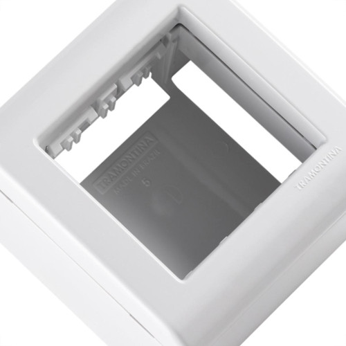 Sistema Box Tramontina Lizflex 2 Postos Caixa Com Tampa - 57303/002