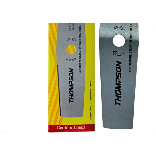 Lamina Para Rocadeira Helice Thompson Furo 1''