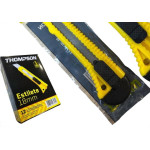 Estilete Largo Thompson 18Mm - Kit C/12 Pecas