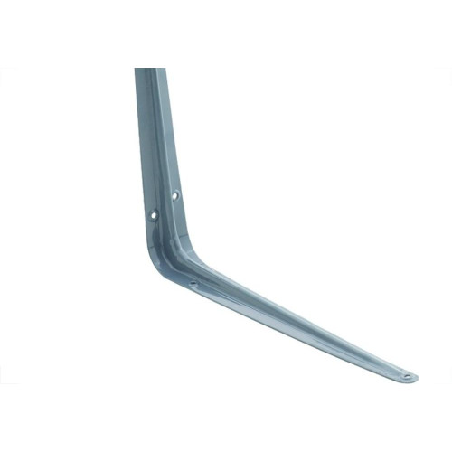 Suporte Cantoneira Pintada Thompson 5 X6Cm Cinza - Kit C/24 Pecas